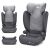Kinderkraft I-SPARK i-Size grey car seat and booster seat combo