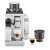 Masina de cafea automată DeLonghi Rivelia EXAM440.55.W, albă, cu rezervor de boabe, rezervor de lapte și cană, două cești de cafea
