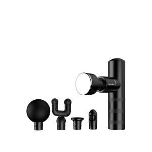 HoMedics HHP-65GM Massage Gun with 5 Attachments, Black - Massage gun