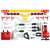 Klein Bosch toy workbench tools set, includes hammer, saw, screwdriver, pliers, wrench, and more