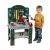 Child playing with Klein Bosch toy workbench, kids' role-playing toy