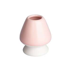 Ružový stojan na šľahač Matcha, Keramický stojan na šľahač Matcha, Skladovanie šľahača Matcha, Organizátor na šľahač Matcha, Stojan na šľahač Matcha pre bambusový šľahač, Stojan na šľahač Matcha pre bambusový šľahač - Potraviny & Nápoje