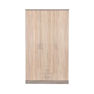 Miami gardróbszekrény 120x205 cm sonoma tölgy-yorki tölgy 126935920 - Meble do holu wejściowego