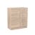 Miami komoda 1 drzwi 4 szuflady 80x92 cm dąb sonoma dąb sonoma 95699174