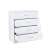 Miami Komód - 4 Fiókos - Fehér - 80x92 cm 95699202