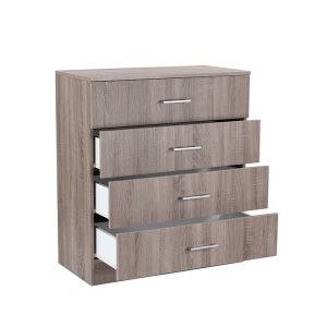 Miami komód 4 fiókos 80x92 cm yorki tölgy-yorki tölgy 129243228 - Schlafzimmermöbel