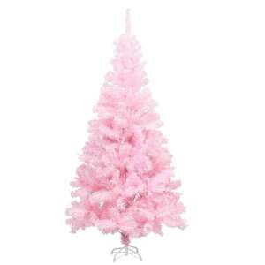 Pink artificial Christmas tree, 210 cm tall - Timeless Tools Artificial Christmas Tree