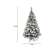 Timeless Tools 120 cm snow-frosted artificial Christmas tree with dimensions