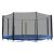 Siatka do trampoliny zewnętrznej 366cm 12ft/8 tyczek 95722002
