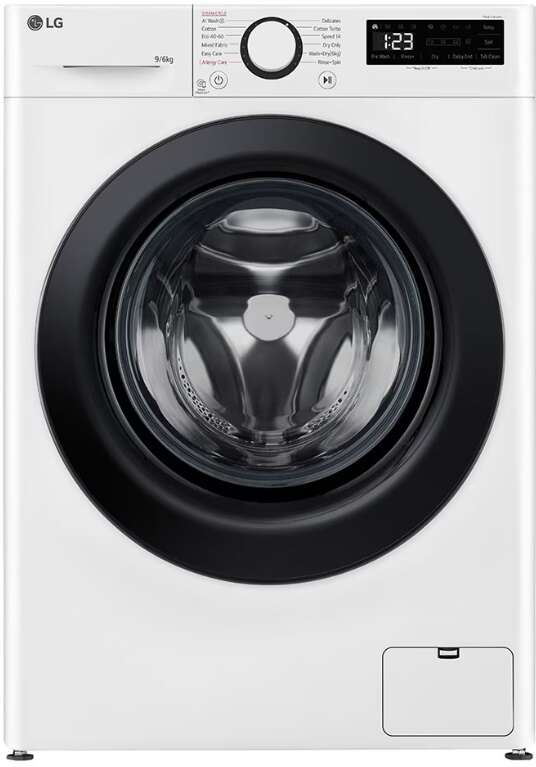 LG F4DR509SBW Mosó-szárítógép, 9 kg - 6 kg, 1400 ford./perc, AI D...