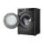 LG F4DR711S2BA washer dryer side view, black