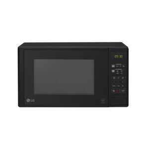 Черна микровълнова фурна LG MS2042D, преден изглед - Микровълнова фурна, Аспиратор за готварски печки и Гореща плоча