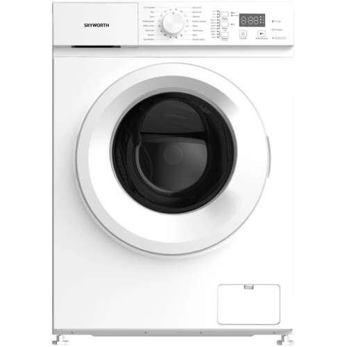 Skyworth elöltöltős mosógép, fehér, 6 kg kapacitás