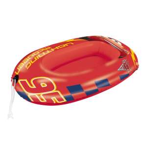 Cars 3 Lightning McQueen aufblasbares Boot, 94cm, rot, für Kinder, Poolspielzeug, Strandspielzeug - Schlauchboote, Paddel