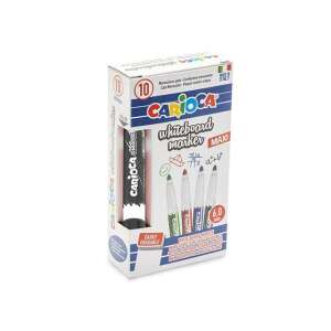 Carioca Whiteboard-Marker Maxi Schwarz 6mm 10er Pack - Tafel- & Flipchart-Marker
