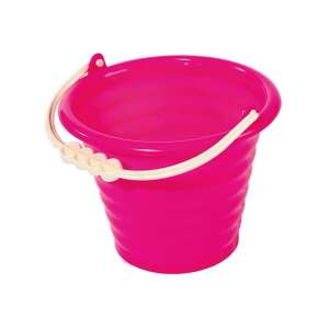 Rózsaszín D-Toys homokozó vödör fogantyúval, 2L űrtartalommal - Strandcikk