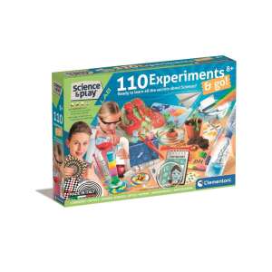 Clementoni Science & Play Tudományos Kísérletkészlet - 110 Kísérlet