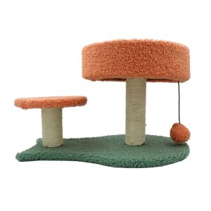 Katzenspielset котешко дърво с драскалки и висяща играчка с топка - Животновъдство