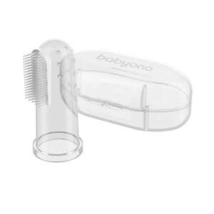 BabyOno fogkefe és ínymasszírozó - babáknak átlátszó 723/01