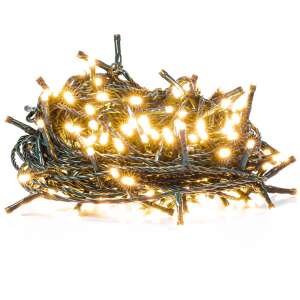 Retlux RXL205 100 LED Christmas string lights, warm white, 10 meters long with 5 meter power cord - String Light