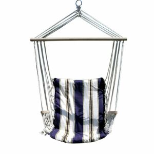 Szék típusú függőágy, kék, max. 150 kg, 100x50 cm, Craig 140606399 - Függőágy