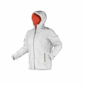 Geacă de lucru reflectorizantă NEO, albă, mărimea XL, jachetă de siguranță cu vizibilitate ridicată - Palton de lucru