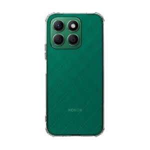 Husa pentru telefon Honor X8b, spate transparent, verde, rezistentă la șocuri, protectoare - Tactical Huse telefon
