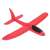 Red foam glider airplane, 50 cm, for kids, outdoor fun