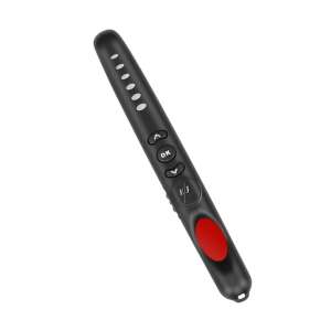 Detector RF și alarmă personală EJ Products G718, negru, cu buton roșu - Detectoare de metale