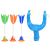 Slingshot with Suction Cup Arrows 20 x 14 x 7 cm 95793743