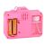 Aparat foto cu bule - Roz compartiment baterie și recipient pentru lichid