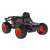 SHINE remote control car with camera, black and orange, front view