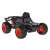 SHINE remote control car with camera, black and orange, front view
