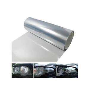 Clear protective film for car headlights and taillights, 60 x 60 cm, UV resistant, transparent, adhesive, PVC - Car Air Freshener