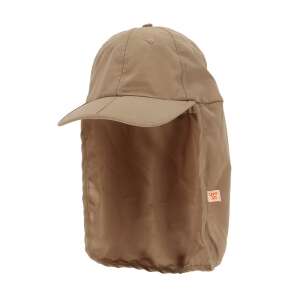 UV ellenálló sapka nyakvédővel, bézs színben, UPF 30, felnőtteknek - Férfi baseball sapka