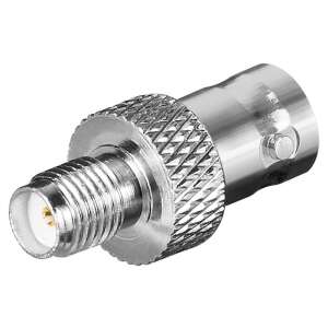 Goobay SMA - BNC adapter, aranyozott érintkezőkkel, tökéletes jelátvitelhez - Goobay