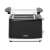 Camry CR3218 2-Scheiben-Toaster in Schwarz mit Chrom-Verzierungen