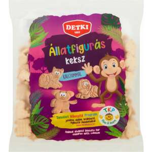 Detki Állatfigurás keksz kalciummal, 160g - Élelmiszer & Ital