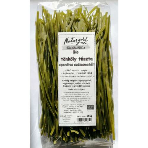 NaturGold Bio Tönköly tészta spenótos szélesmetélt 250g