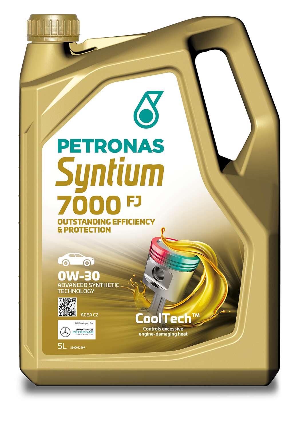 PETRONAS Syntium 7000 FJ 0W-30 5L motorolaj