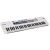 ShengLe white electronic keyboard synthesizer with 61 keys