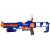 Blaze Storm kék játékfegyver, elektromos, automata, 10 töltényes tár, 20 töltény a csomagban