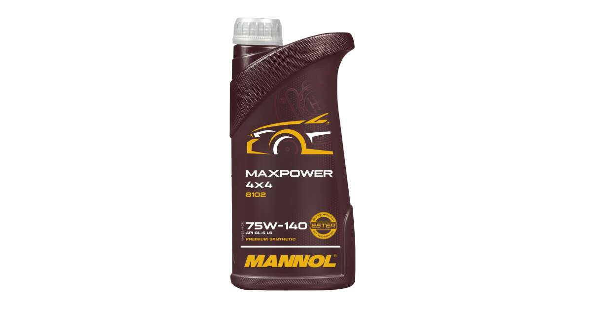 MANNOL Maxpower 4x4 75W-140 GL5 8102 1L váltóolaj | Pepita.hu