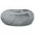 40cm light gray plush dog and cat bed