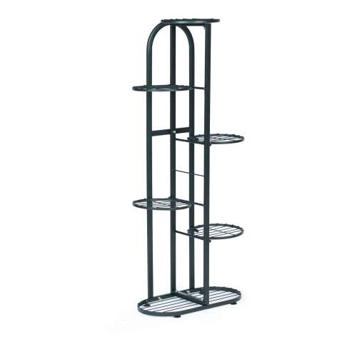 ModernHOME fém 6 szintes Virágállvány #fekete
