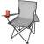 Trizand folding camping chair with cup holder, isolated