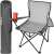 Trizand folding camping chair with cup holder and carry bag