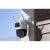 IMOU Cruiser Dual outdoor security camera mounted on a wall