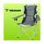 Trizand XXL camping chair with cup holder and armrests, black and grey