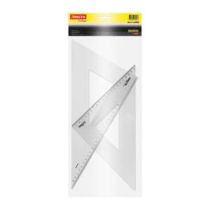 Aristo Geo College vonalzókészlet, 2 db háromszög, 30cm, rajzoló eszközök - Vonalzó